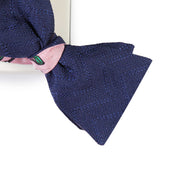 Papillon Blu Jeans e Rosa