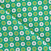 zoom Fazzoletto da Taschino In Seta verde con design fiori