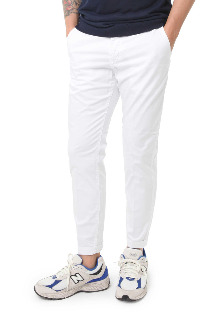 Pantalone Chinos Bianco