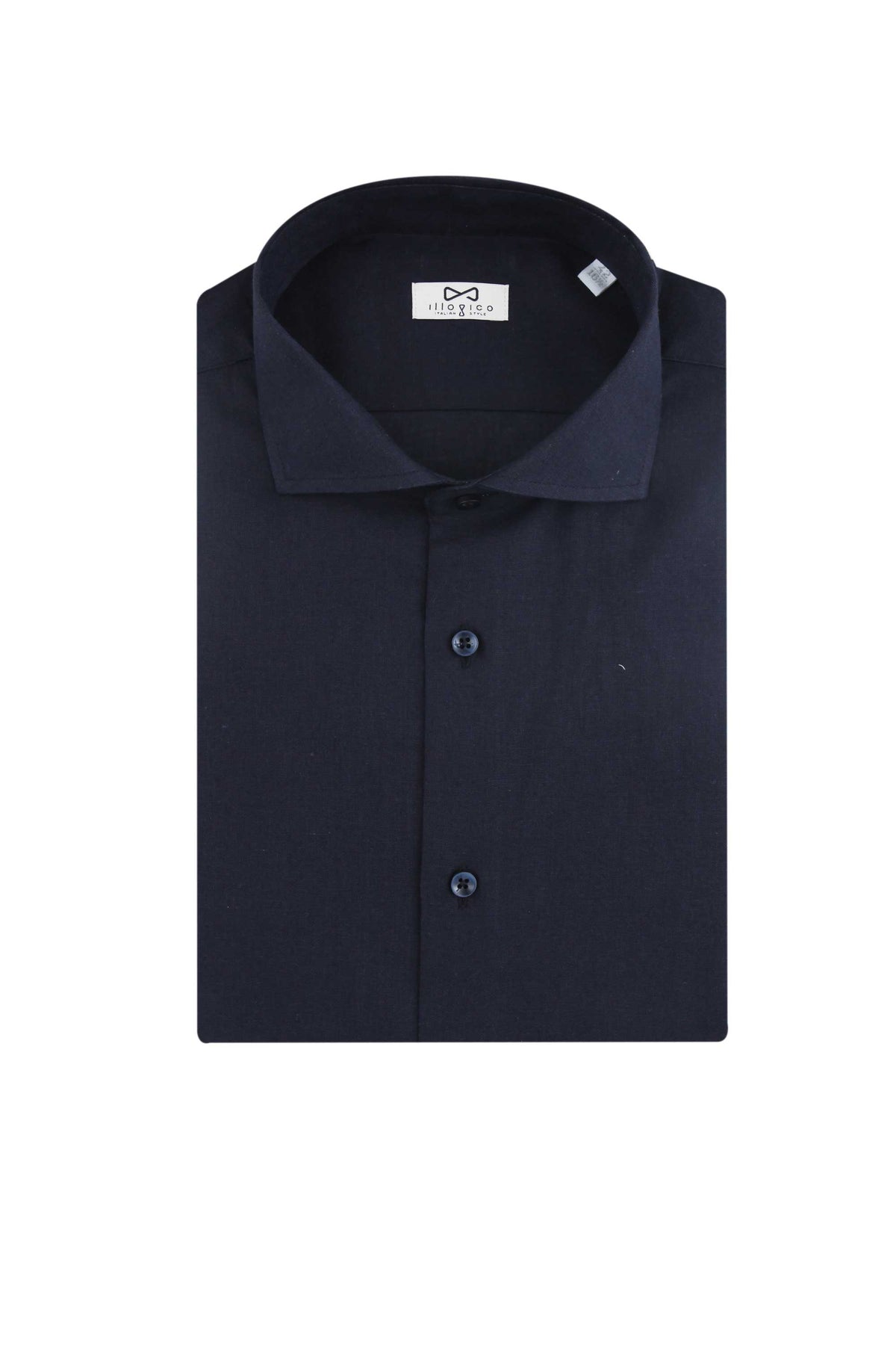 Camicia Lino Blu Navy