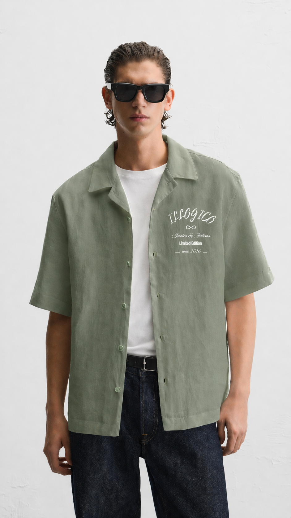 Camicia Verde Bowling