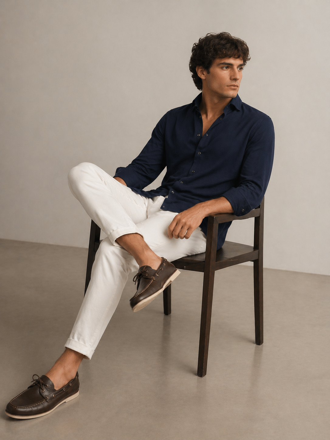 Camicia in Piquet