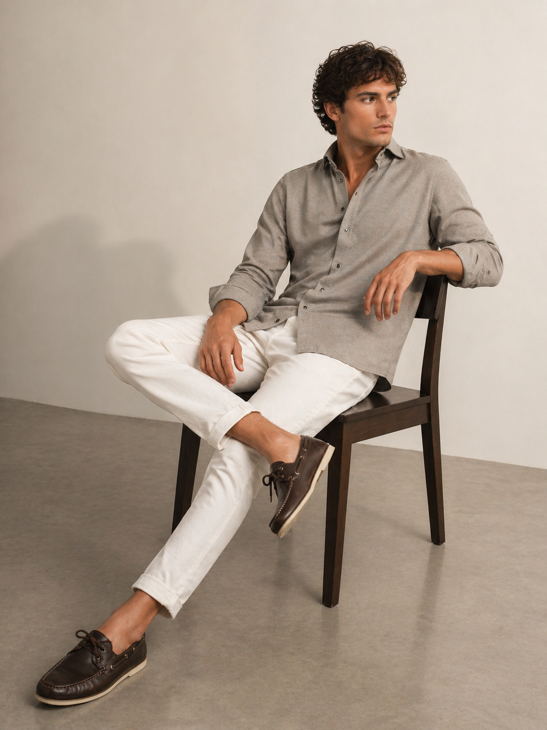 Camicia in Piquet