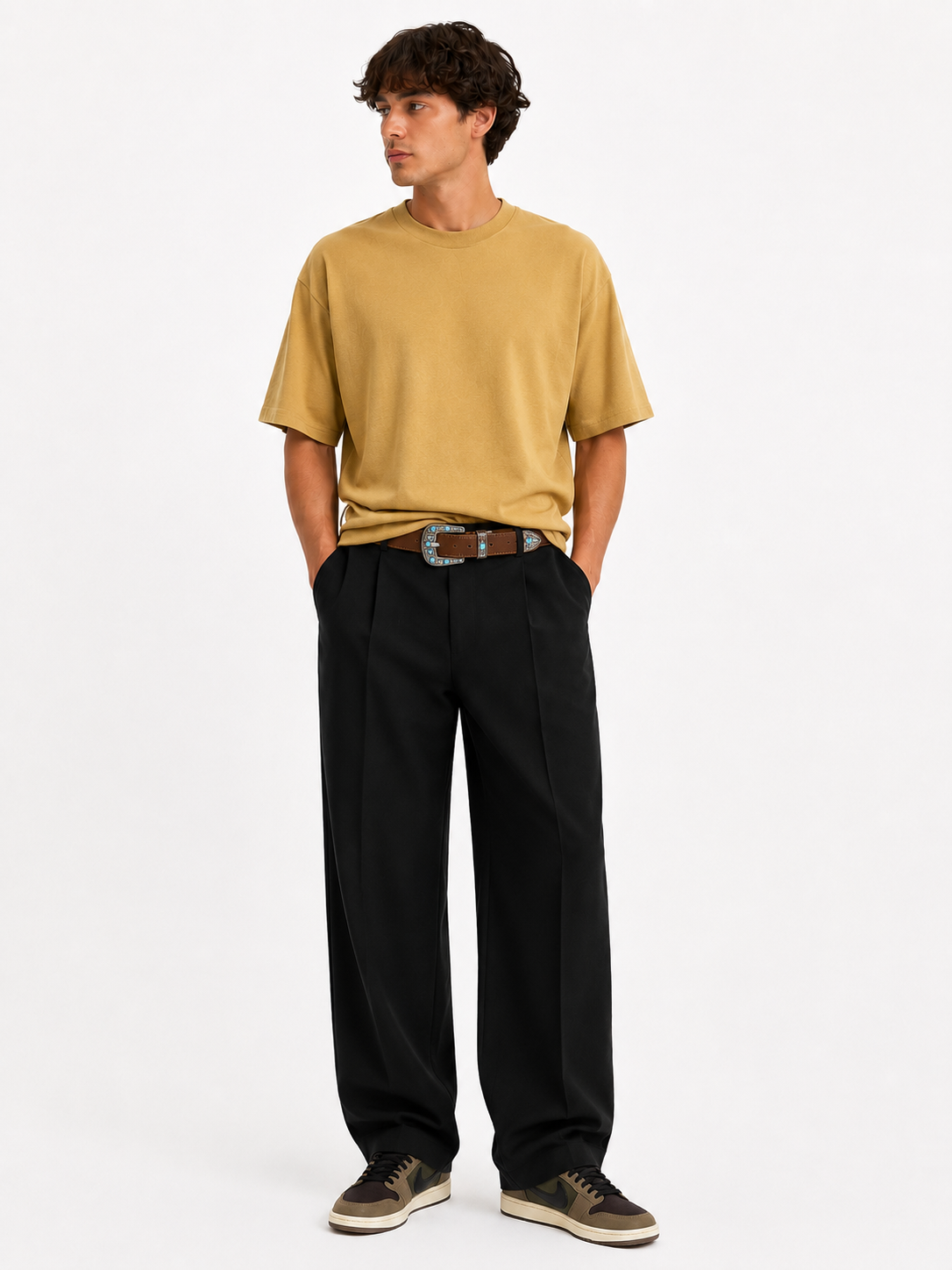T-shirt Over Senape