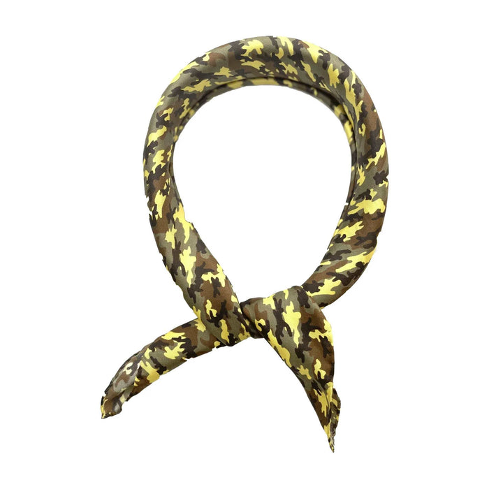Foulard in Seta Camouflage