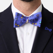 Papillon Beige e Blu