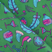 zoom Fazzoletto da Taschino in Seta Verde con Pattern Illogico