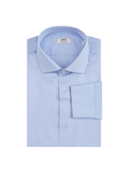 Camicia azzurra in 100% cotone