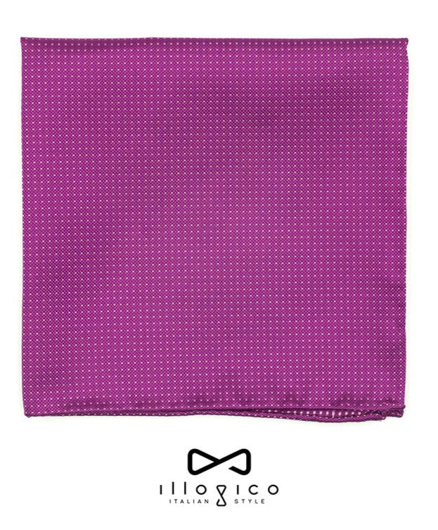 Pure Silk Purple Pocket Square 