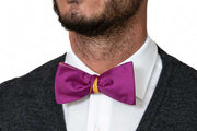 Papillon da annodare in Pura Seta giallo
