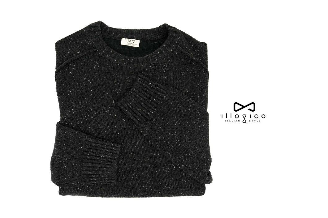 Black wool mix sweater