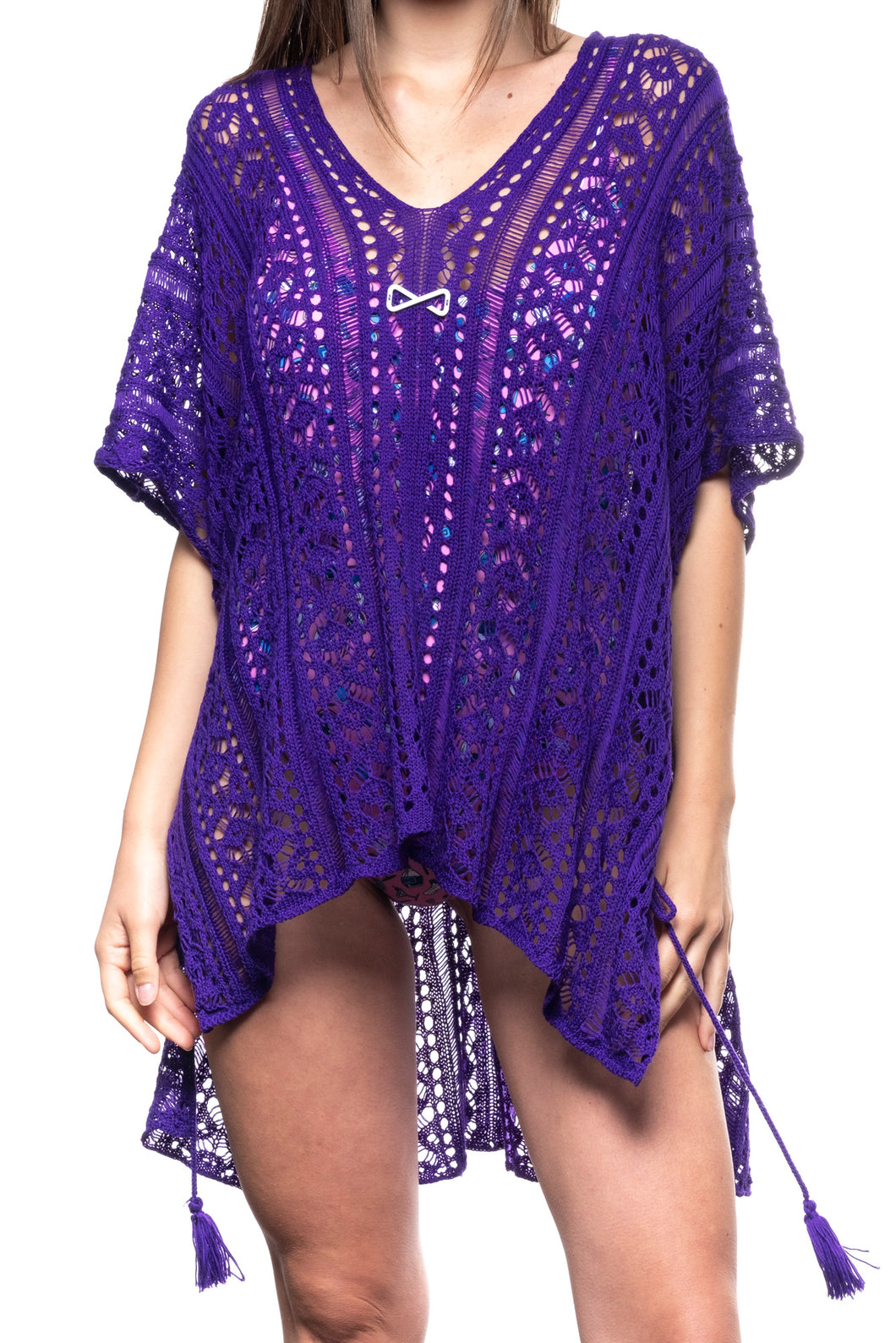Knit cover-up