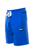 Load image into Gallery viewer, Royal blue cotton bermuda shorts

