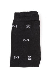 Calza Lunga in Cotone Uomo Nero